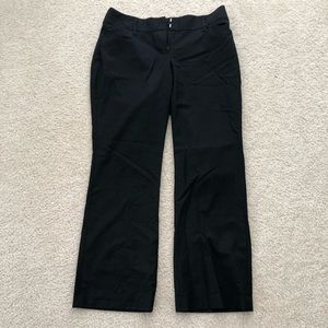Loft black slacks- size 4 petite